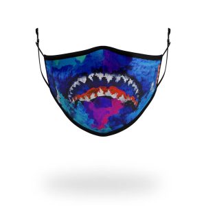 KIDS FORM FITTING MASK: COLOR DRIP