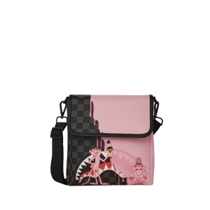 PINK PANTHER PINK PAINTER MESSENGER SLING BAG